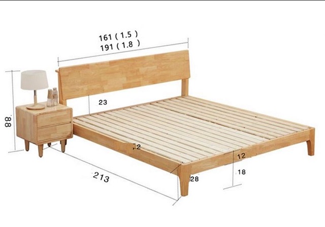 Chọn kích thước giường cưới phù hợp với bố trí phòng và nhu cầu sử dụng