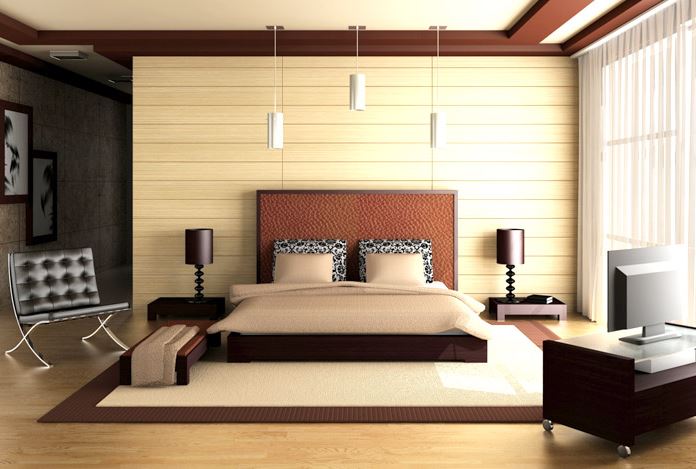 cách trang trí phòng ngủ tối giản