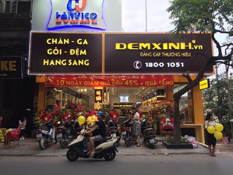 Cửa hàng Đệm Xinh phân phối các sản phẩm "đệm bông ép hanvico"