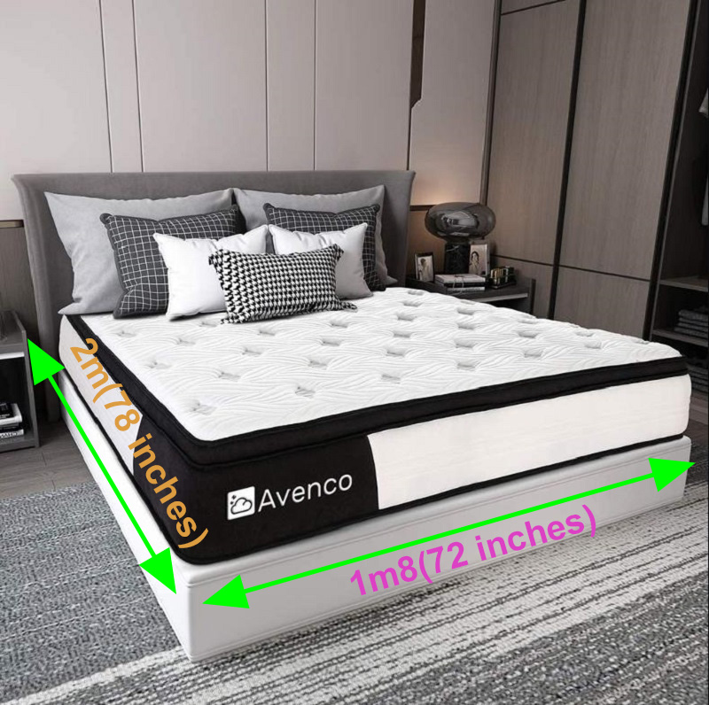 Giường King size là tên gọi của giường kích thước 1m8 x 2m(72 by 78 inches) hoặc 2m x 2m(76 by 80 inches)